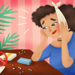 woman considering ozone therapy over traditional antibiotics for toothache